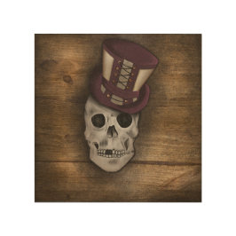 Coussin Steampunk Holzdruck