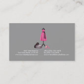 Coutoure Mode-Visitenkarte Visitenkarte (Rückseite)