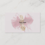 COUTURE 2 VISITENKARTE (Rückseite)