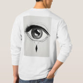 "Couture ansehen: Stilvolles Eye Logo-T-Shirt" T-Shirt (Rückseite)