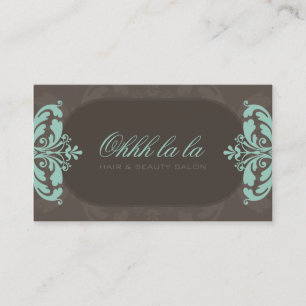 COUTURE BUSINESS CARD: Couture blüh 2L Visitenkarte