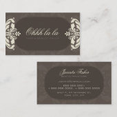 COUTURE BUSINESS CARD: Couture blüh 3L Visitenkarte (Vorne/Hinten)