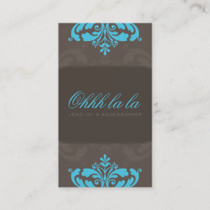 COUTURE BUSINESS CARD: Couture blüh 5AP Visitenkarte