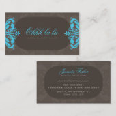 COUTURE BUSINESS CARD: Couture blüh 5L Visitenkarte (Vorne/Hinten)