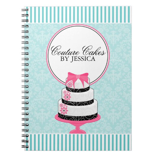 Couture Cake Bakery Notizblock (Vorderseite)