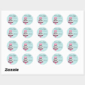 Couture Cakes Aqua Bakery Stickers (Blatt)