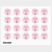 Couture Cakes Pink Bakery Stickers (Blatt)