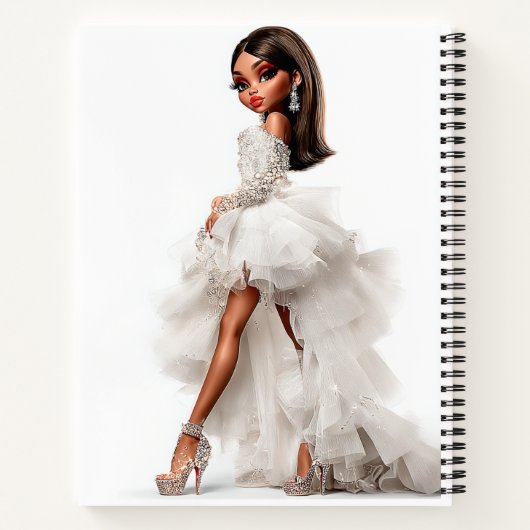 Couture Cloud Spiral Notebook Notizblock (Rückseite)