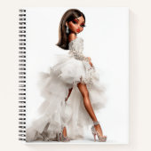 Couture Cloud Spiral Notebook Notizblock (Vorderseite)