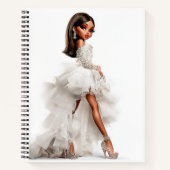 Couture Cloud Spiral Notebook Notizblock (Vorderseite)