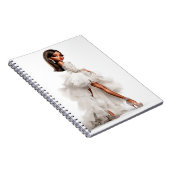 Couture Cloud Spiral Photo Notebook Notizblock (Rechte Seite)