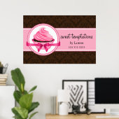 Couture Cupcake Bakery Poster (Heimbüro)