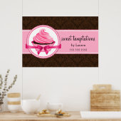 Couture Cupcake Bakery Poster (Küche)