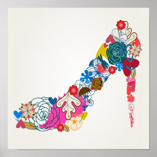 Couture der Blumen (2) Poster (Vorne)