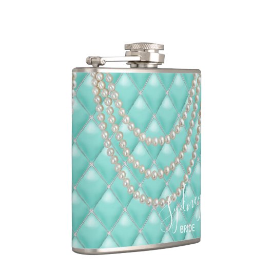 Couture Dusche Brautparty Flachmann (Rechts)