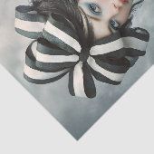 Couture Inspired Fashion Portrait EV1L Decoupage Seidenpapier (Ausschnitt)