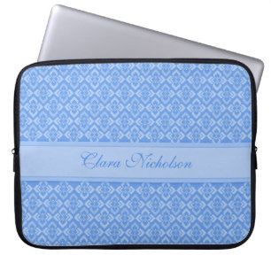 Couture inspiriert mit dem Namen blue 15 inch Lapt Laptopschutzhülle
