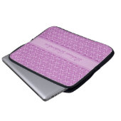 Couture inspiriert mit lila 15-Zoll-Notebookgehäus Laptopschutzhülle (Vorne Knopf)