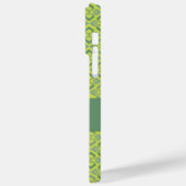 Couture inspiriert Name grüner Diamant gemustert Case-Mate iPhone Hülle (Rückseite / Links)