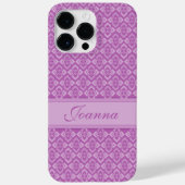 Couture inspiriert Name lila Case-Mate iPhone Hülle (Rückseite)