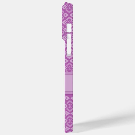 Couture inspiriert Name lila Case-Mate iPhone Hülle (Rückseite / Links)