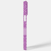 Couture inspiriert Name lila Case-Mate iPhone Hülle (Rückseite / Rechts)