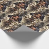 Couture Leopard Geschenkpapier (Ecke)