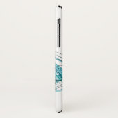 Couture-Mode-Skizze wilden Apples | Haute Case-Mate iPhone Hülle (Hinten/Links)