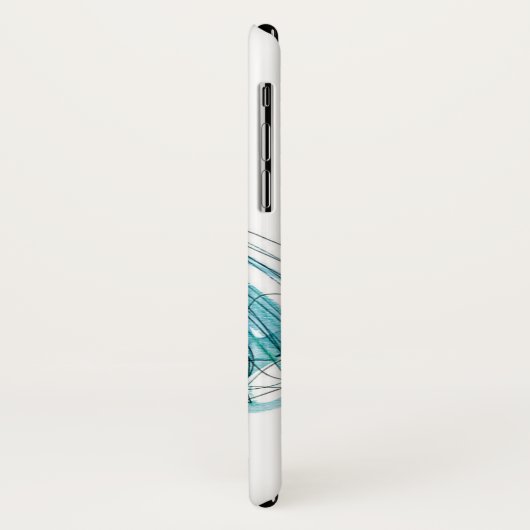 Couture-Mode-Skizze wilden Apples | Haute Case-Mate iPhone Hülle (Hinten/Links)