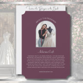 Couture Mulberry Braut-Boutique-Trunkshow Einladung