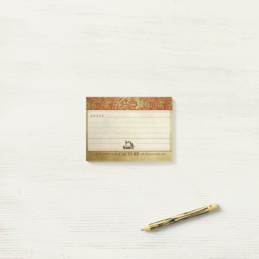 COUTURE - PostIt Post-it Klebezettel (Auf Schreibtisch)