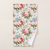 Couture Rose Design Badhandtuch Set (Handtuch)
