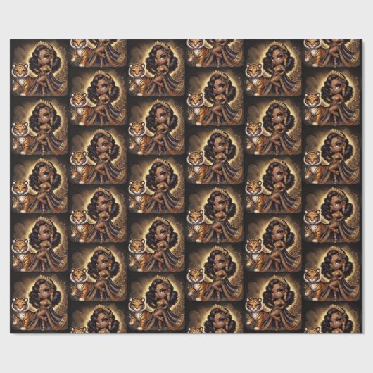 Couture Royal Geschenkpapier (Flach)