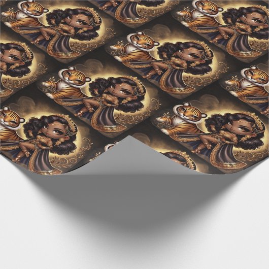 Couture Royal Geschenkpapier (Ecke)