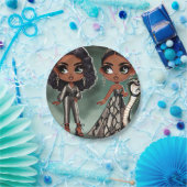 Couture Snake Pappteller (Party)