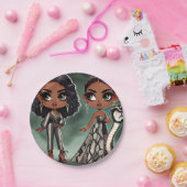 Couture Snake Pappteller (Party)