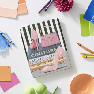 Couture-Streifen wilden Apples   - Schuhe u. iPad Hülle
