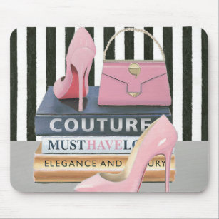 Couture-Streifen wilden Apples   - Schuhe u. Mousepad