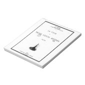 Couverture de l'ouvrage La tour - Gustave Eiffel Notizblock (Rotiert)