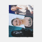 Couverture exclusive Lenie Vacher – Star Academy Fleecedecke (Vorderseite)