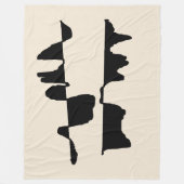 Couverture Polaire Abstrait Dual Face Fleecedecke (Vorderseite)