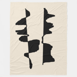 Couverture Polaire Abstrait Dual Face Fleecedecke
