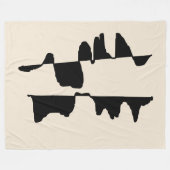 Couverture Polaire Abstrait Dual Face Fleecedecke (Vorderseite (Horizontal))