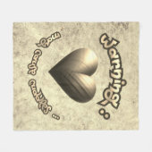 Couverture Polaire - Charming Cool Dude Fleecedecke (Vorderseite (Horizontal))