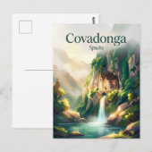 Covadonga Spanien Postkarte (Vorne/Hinten)