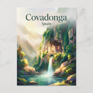 Covadonga Spanien Postkarte