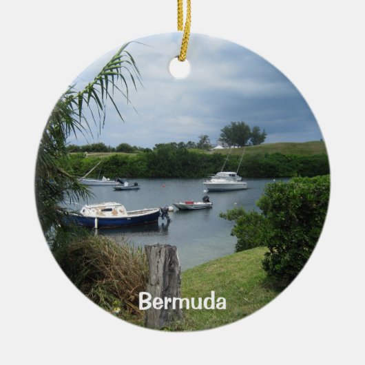 Cove #1, Bermuda Keramik Ornament (Vorne)