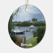 Cove #1, Bermuda Keramik Ornament (Links)
