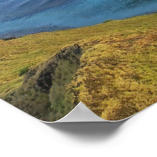 Cove in Komodo Poster (Ecke)