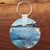 Cove Malerei Dein Abenteuer beginnt Schlüsselanhänger (Rückseite)